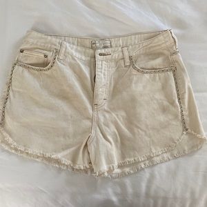 Free people denim shorts